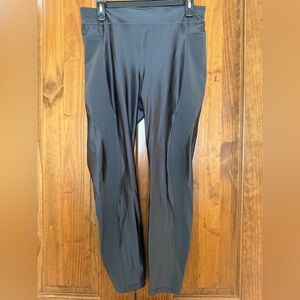 Lululemon Athletica Wordmark Dark Gray Activewear 25 inch inseam